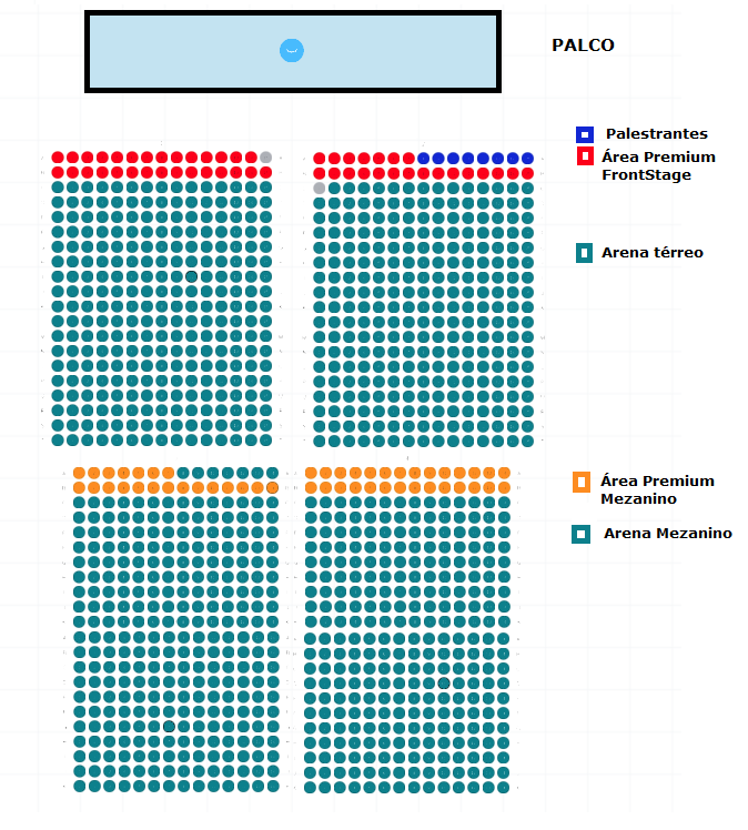 Mapa do Auditório